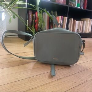 Fossil Green Belt Bag